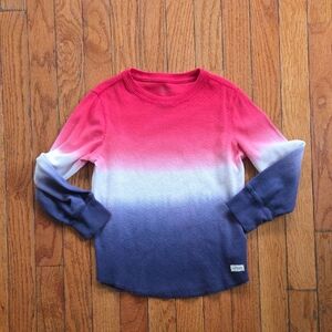 3/$15 Gap Red White Blue Ling Sleeved Top (xs)